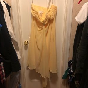 David’s bridal bridesmaid dress.